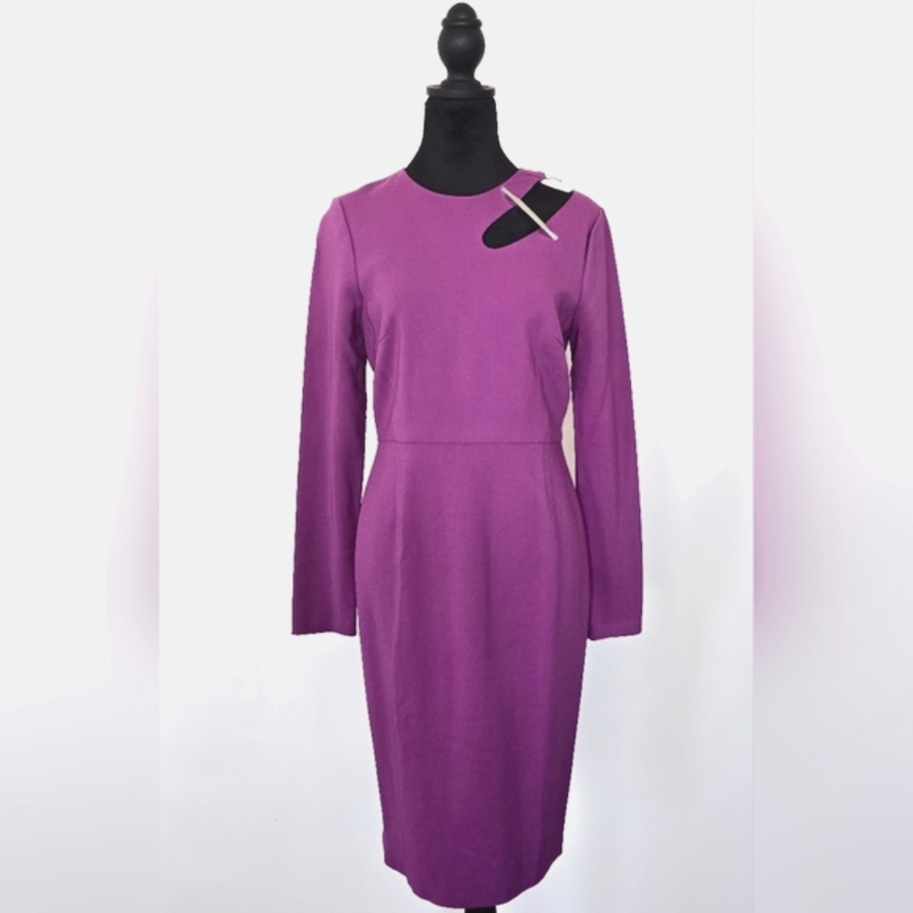 Elegant Purple Women's Dress